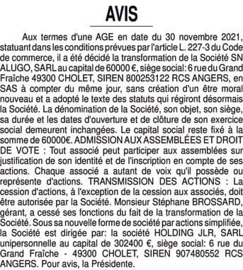 Contenu publication
