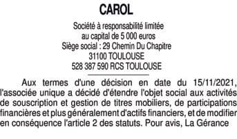 Contenu publication