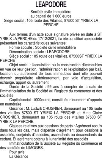 Contenu publication