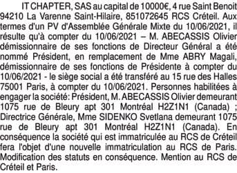 Contenu publication