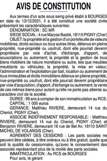 Contenu publication