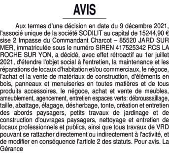 Contenu publication