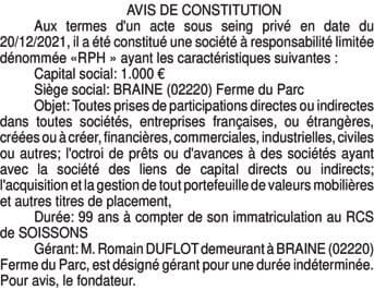 Contenu publication