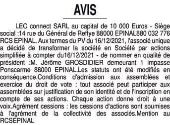 Contenu publication