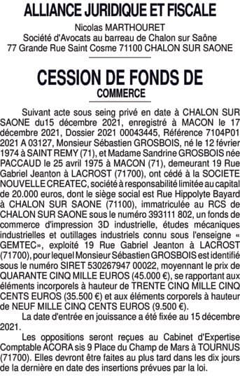 Contenu publication