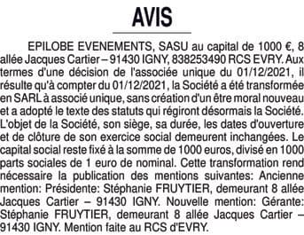 Contenu publication