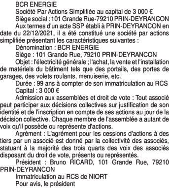 Contenu publication