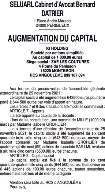 Contenu publication