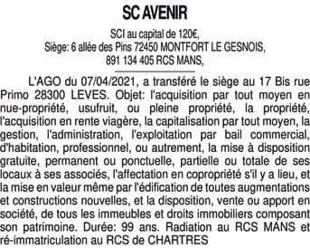 Contenu publication