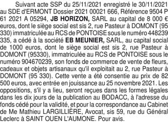 Contenu publication