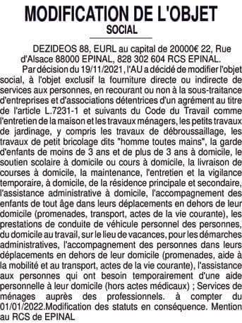 Contenu publication