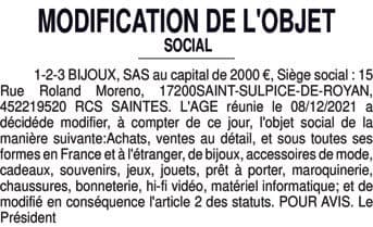 Contenu publication