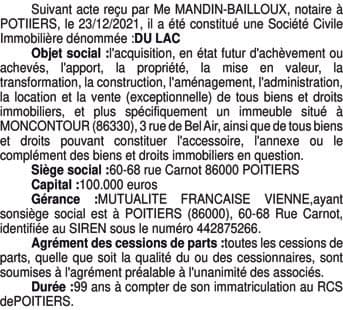 Contenu publication