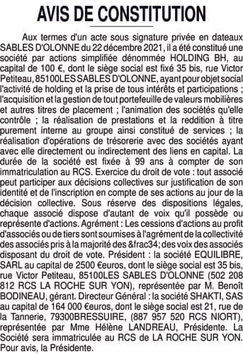 Contenu publication