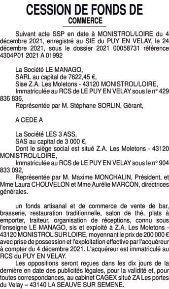 Contenu publication