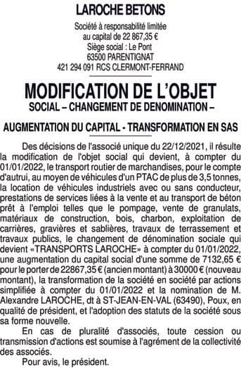 Contenu publication