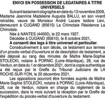 Contenu publication