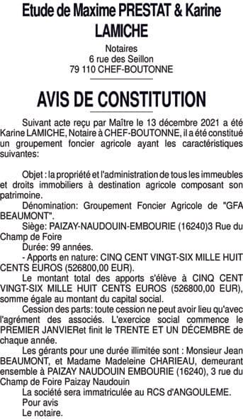 Contenu publication