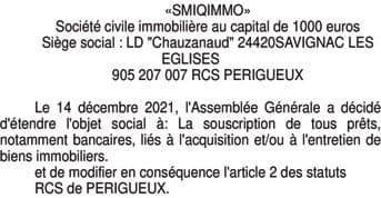 Contenu publication