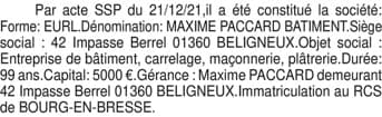 Contenu publication