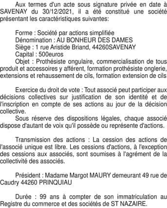 Contenu publication