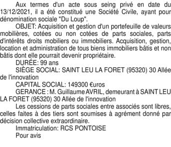 Contenu publication