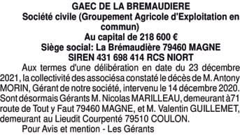 Contenu publication