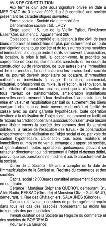 Contenu publication