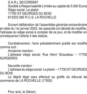 Contenu publication