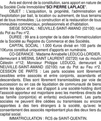 Contenu publication
