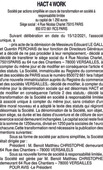 Contenu publication