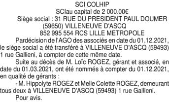 Contenu publication