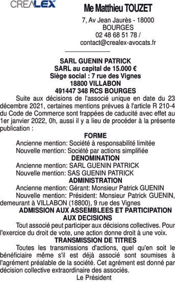 Contenu publication