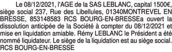 Contenu publication