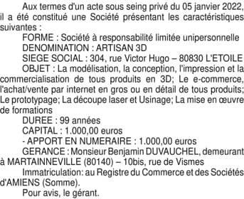 Contenu publication