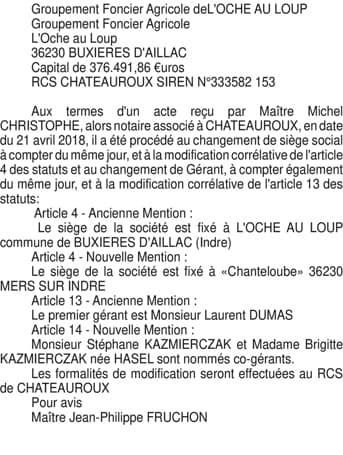 Contenu publication