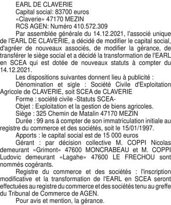 Contenu publication