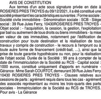 Contenu publication
