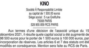 Contenu publication