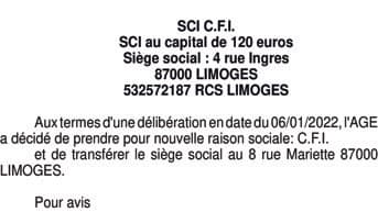 Contenu publication