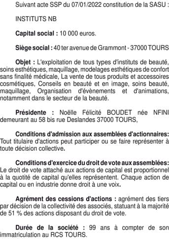 Contenu publication