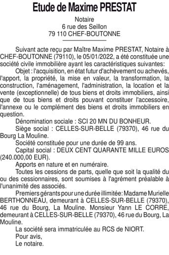 Contenu publication