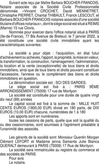 Contenu publication