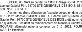 Contenu publication