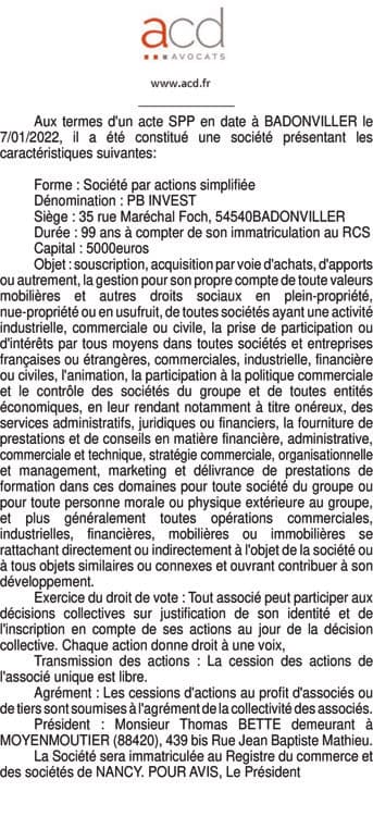 Contenu publication