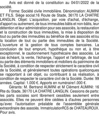 Contenu publication