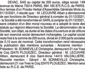 Contenu publication
