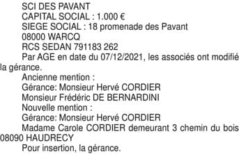 Contenu publication