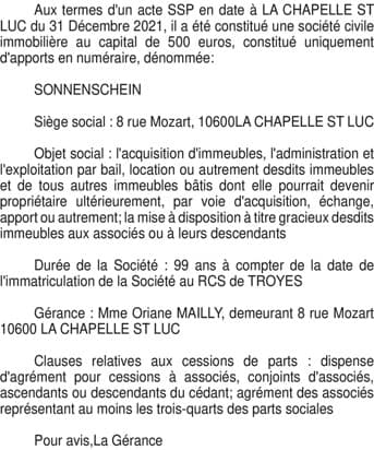Contenu publication