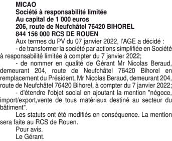 Contenu publication